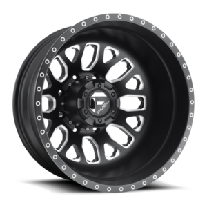 FF19_DUALLY_20x8.5_MATTE_BLK_AND_MILLED_REAR_A1_500