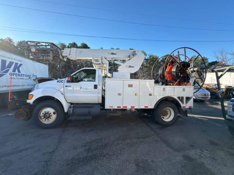 bucket truck repaired