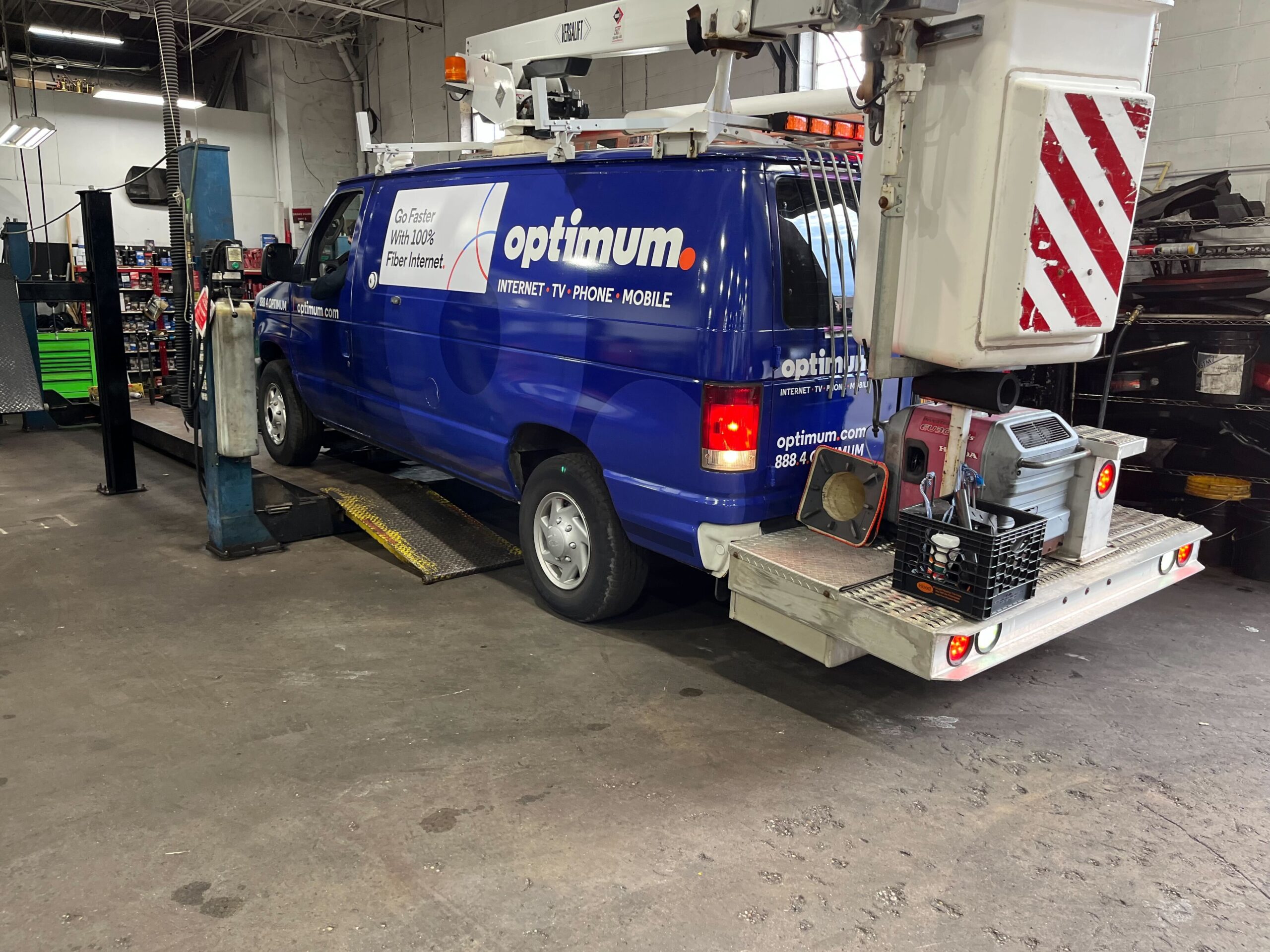 fleet repair optimum van